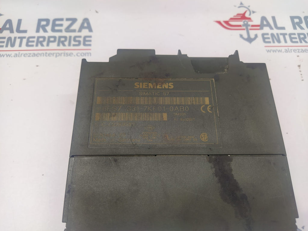 6ES7 331-7KF01-0AB0  EDGE IS BROKEN