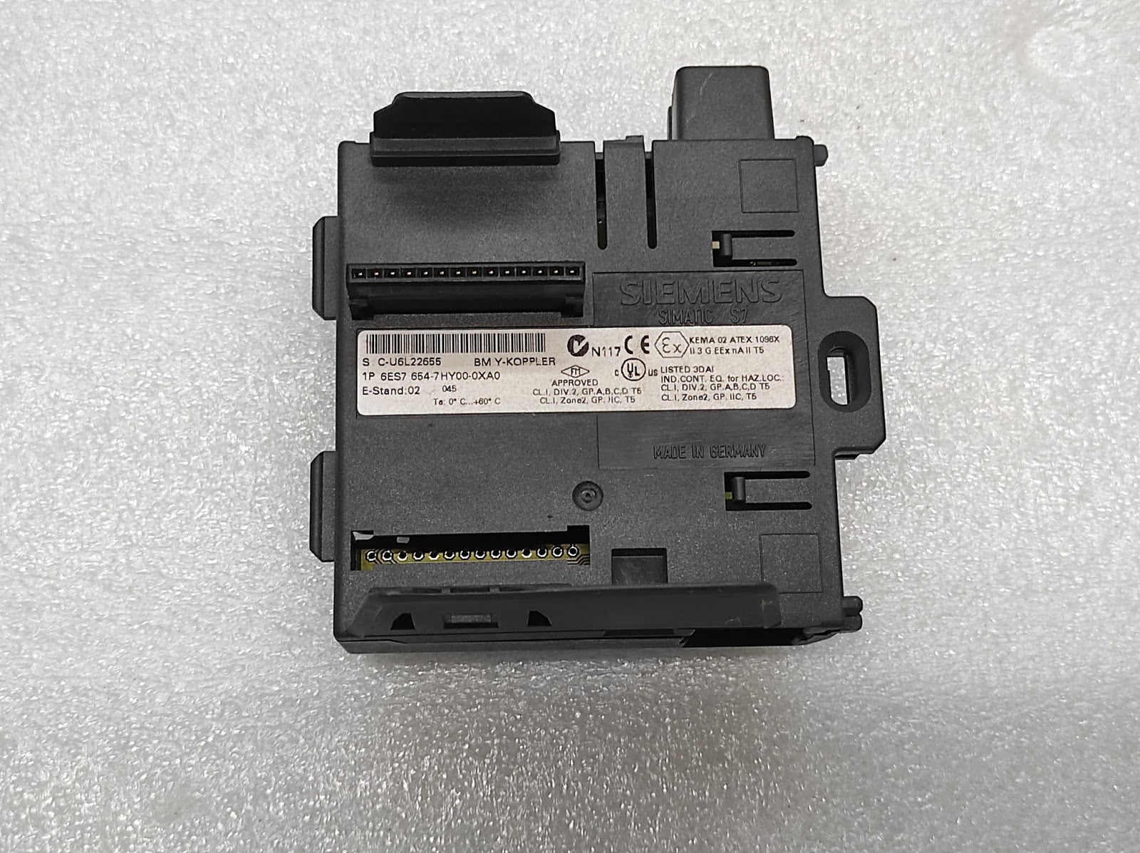 SIEMENS 6ES7 654-7HY00-0XA0 BM Y-KOPPLER