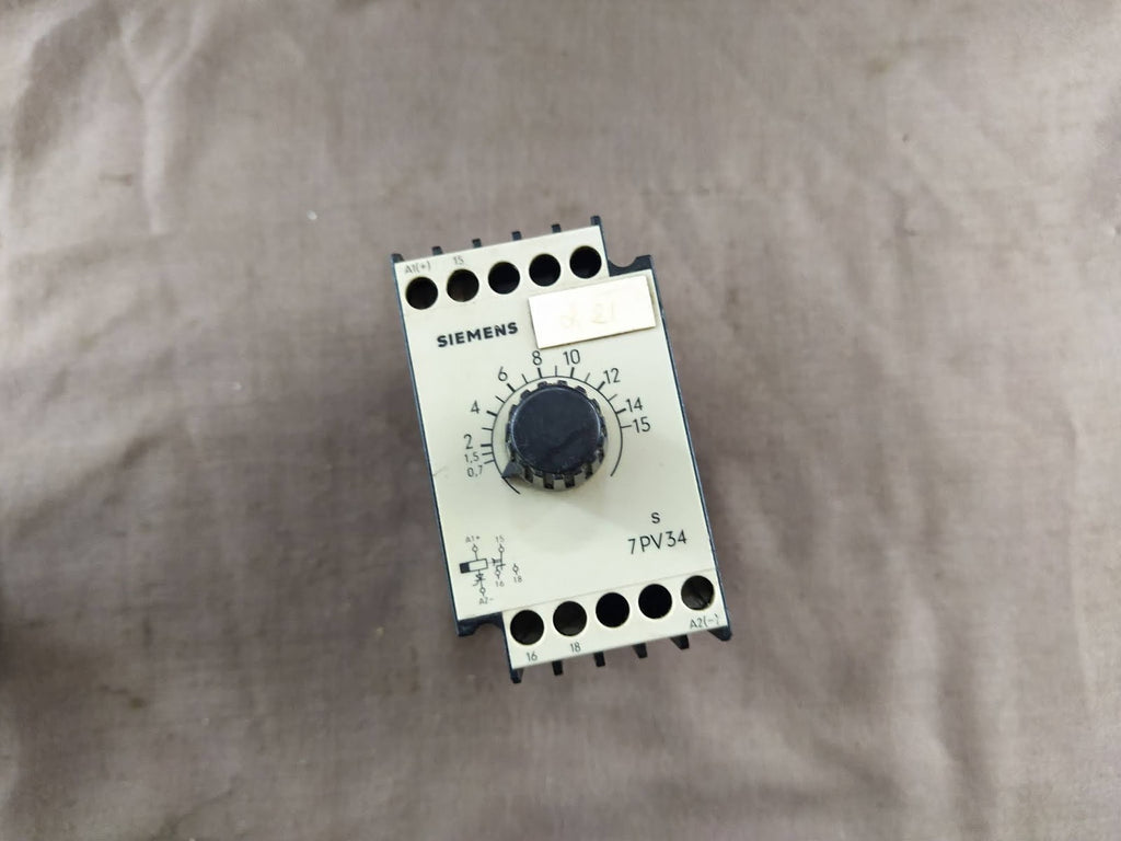Siemens 7PV3441-1GA Timer 7PV34411GA 0.7 To 15 Sec 7PV34