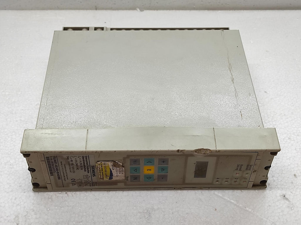 SIEMENS 7SJ6001-4ES00-0DA0/BB OVERCURRENT PROTECTION