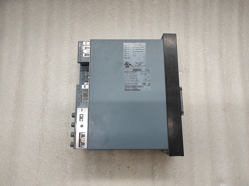 SIEMENS 7SJ8042-5EB20-1FB0/CC OVERCURRENT PROTECTION RELAY