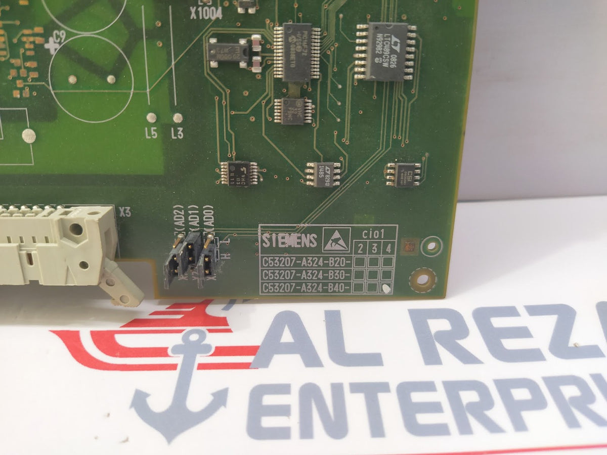 SIEMENS C53207-A324-B40-4 PCB ASSY NO C73040-A51-C195-4B