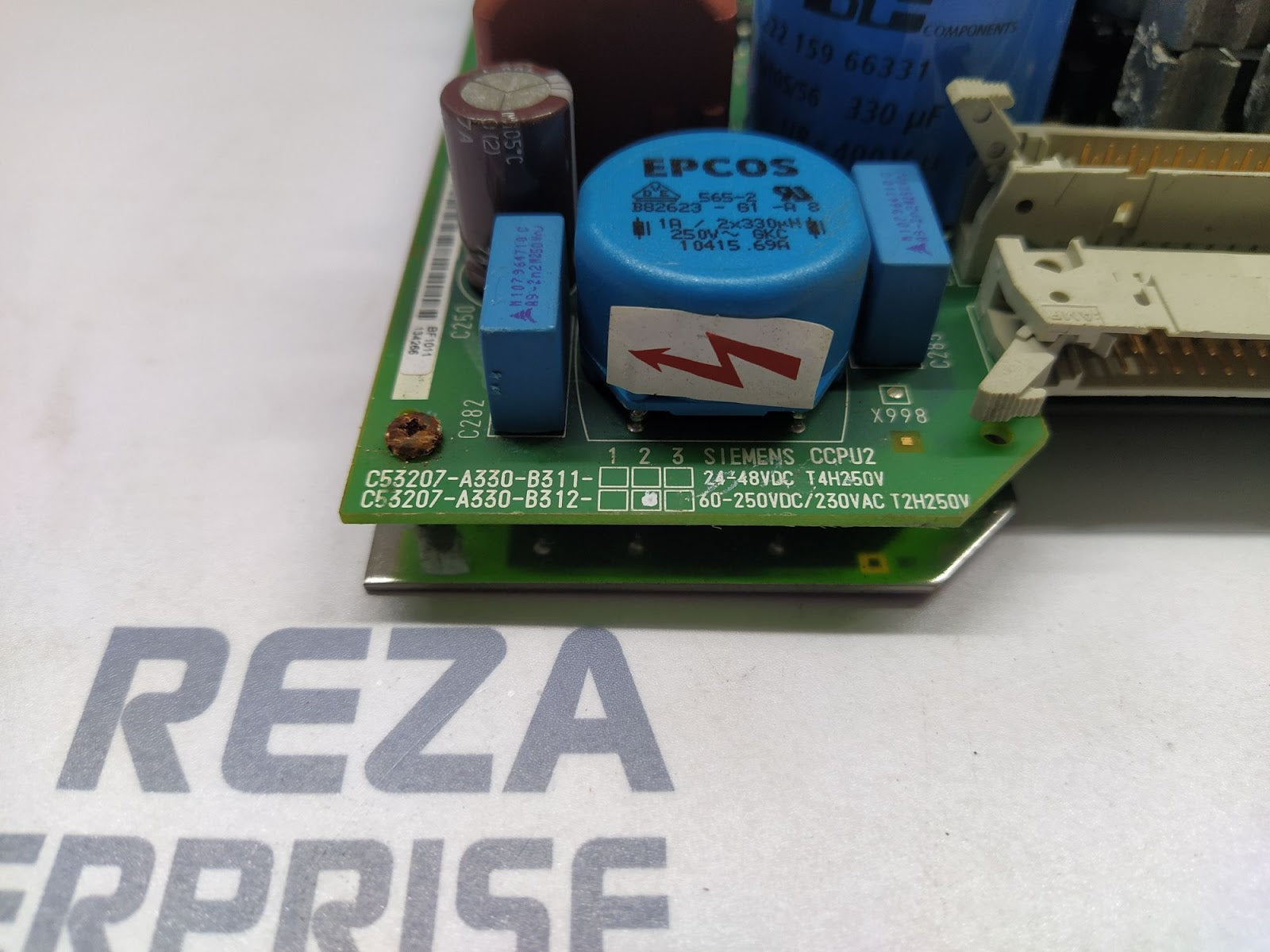 SIEMENS C53207-A330-B312-2 60-250VDC/230VAC T2H250V PCB BOARD