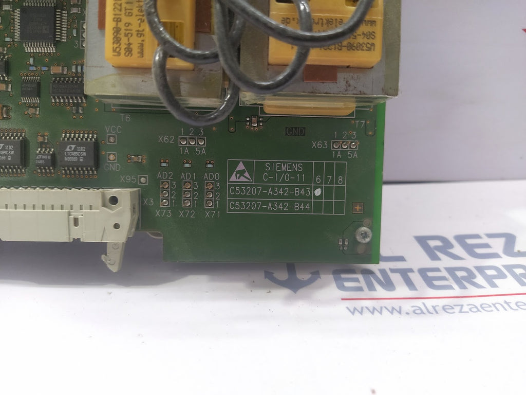 SIEMENS C-I/0-11 C53207-A342-B43-6 PCB C53207A342B436