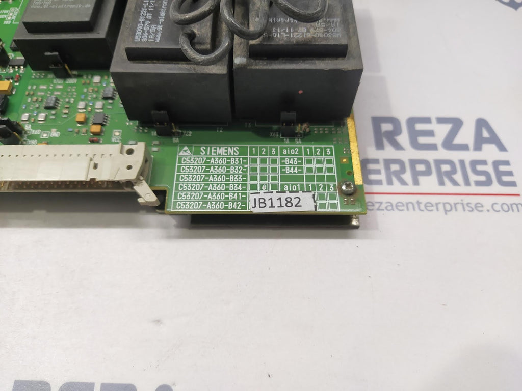 SIEMENS C53207-A360-B34-2 PCB C53207A360B342