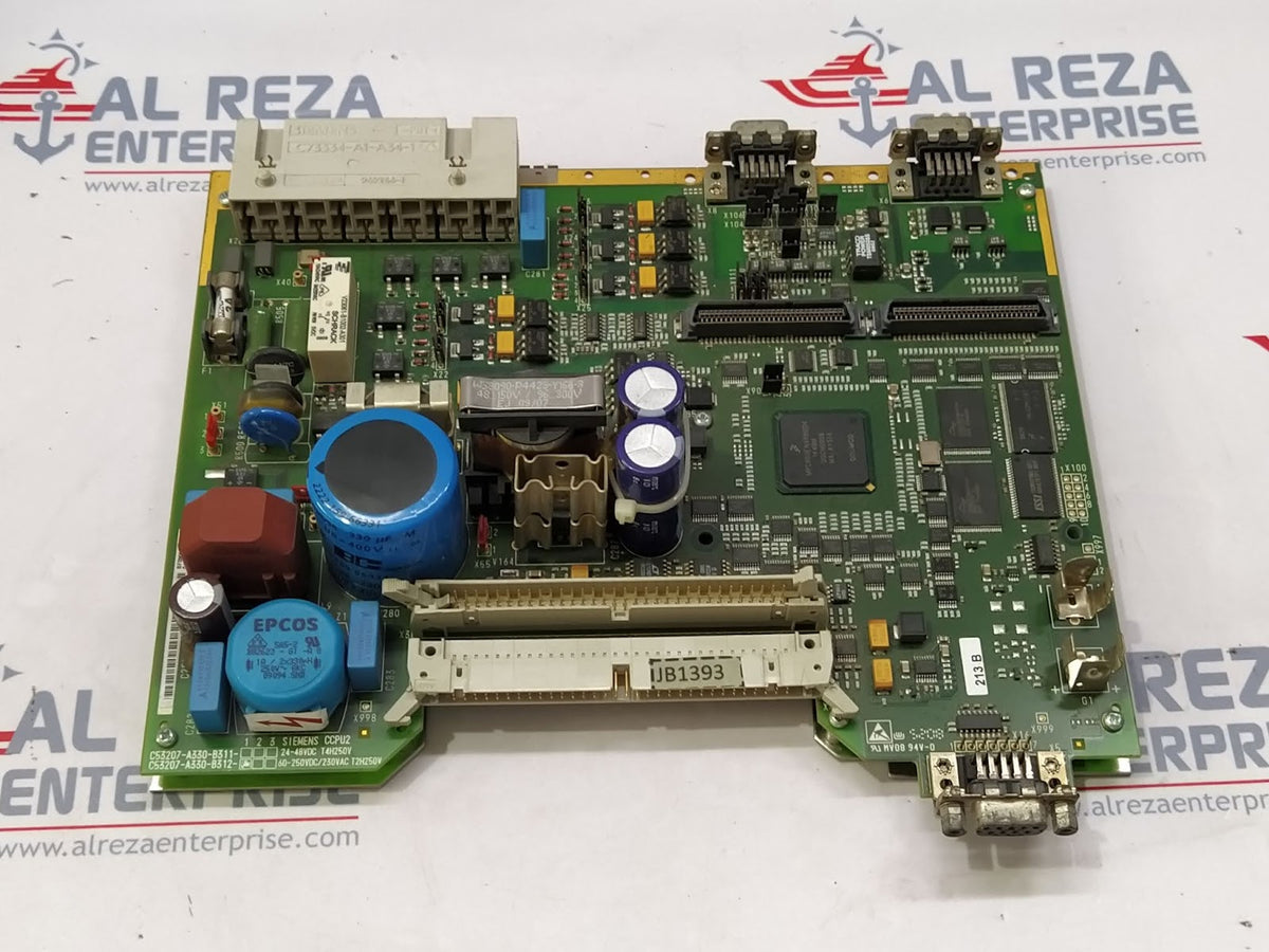 SIEMENS CCPU2 C53207-A330-B312-1 60-250VDC/230VAC T2H250V