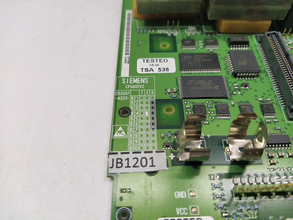 SIEMENS CPU602V2 C53207-A323-B24-2 PCB C53207A323B242