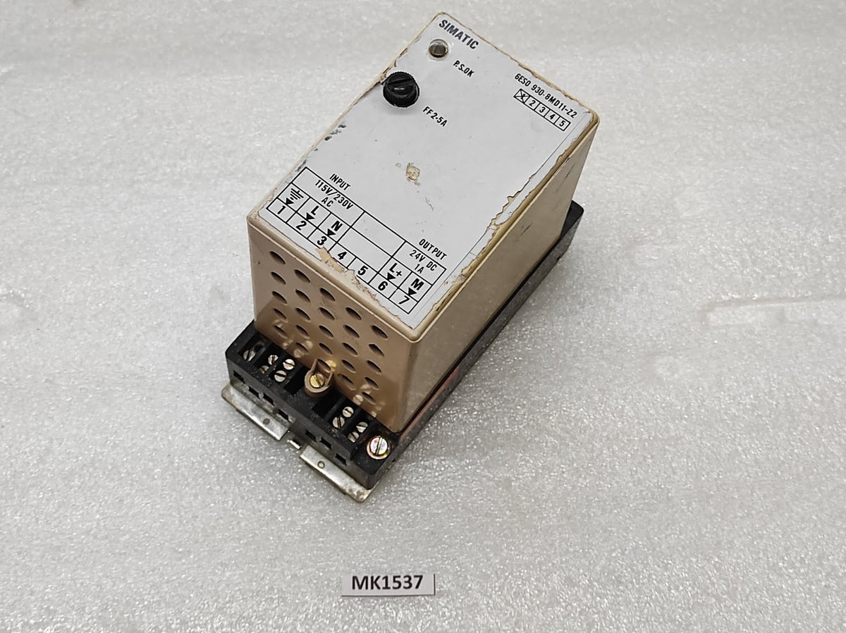 SIEMENS SIMATIC 6ES0 930-8MD11-Z2