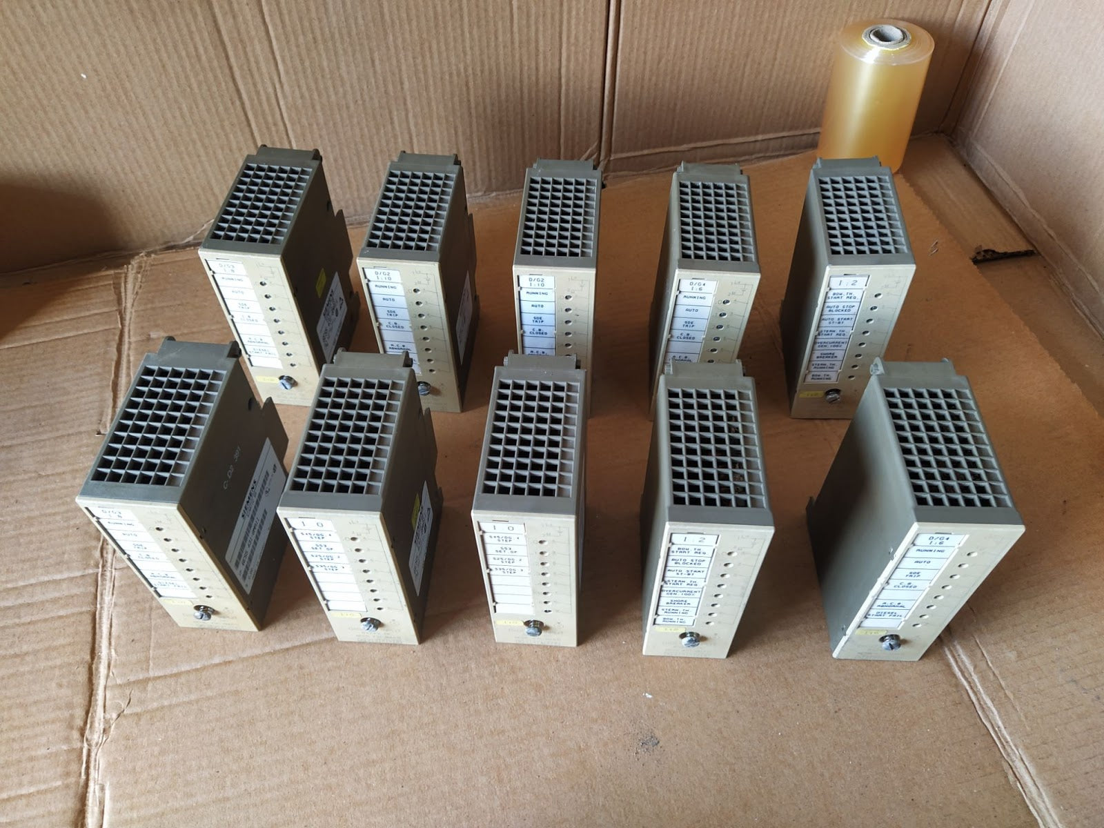 12 PC X SIEMENS SIMATIC S5 6ES5 431-8MA11 DIGITAL INPUT MODULE LOT OF 12 PC
