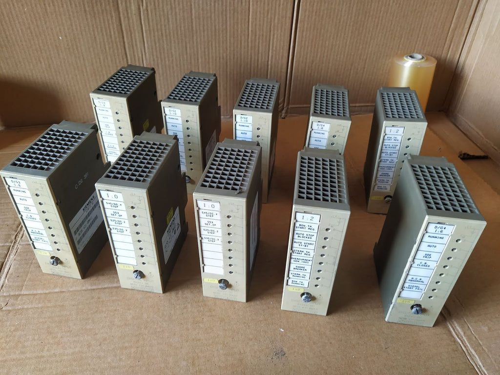 12 PC X SIEMENS SIMATIC S5 6ES5 431-8MA11 DIGITAL INPUT MODULE LOT OF 12 PC