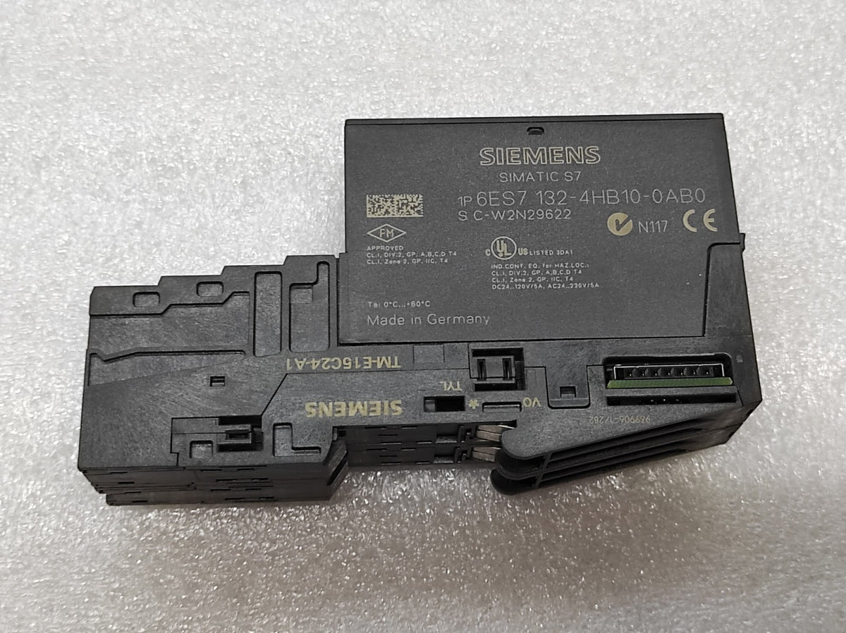SIEMENS SIMATIC S7 6ES7 132-4HB10-0AB0 ET200S 2DO RELAY DC/AC LOT OF 2 UNIT