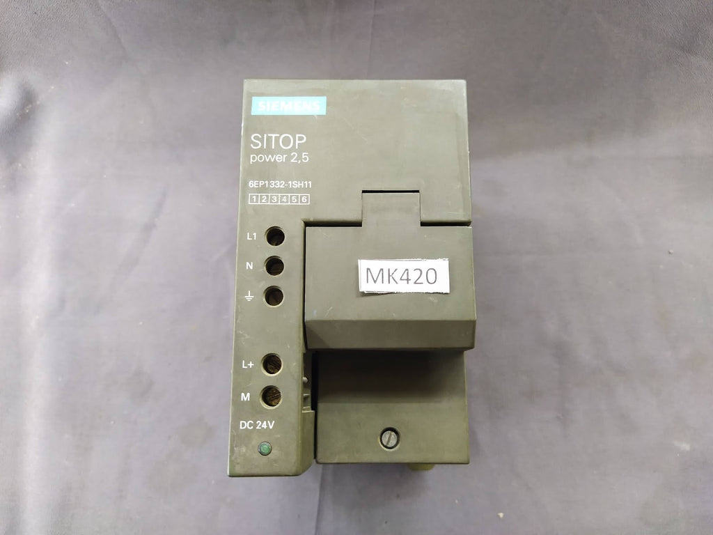 Siemens Sitop Power 2.5 6EP1 332-1SH11 Power Supply 6EP1332-1SH11 24V DC