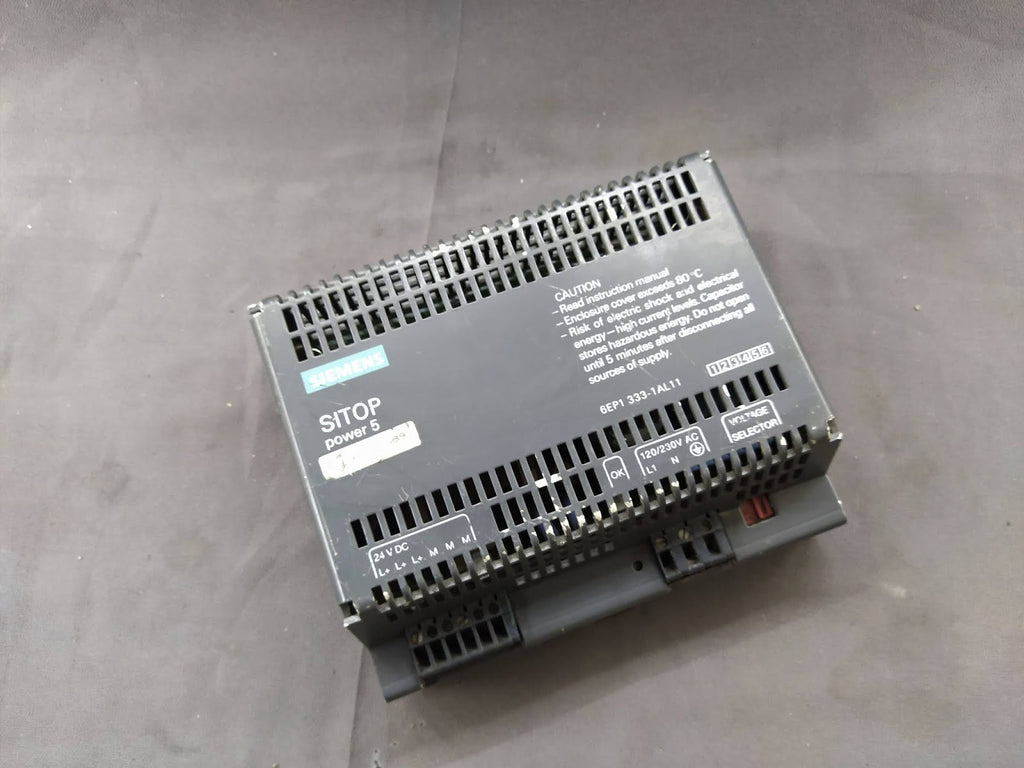 Siemens Sitop Power 5 6EP1333-1AL11 Power Supply 24V 5A