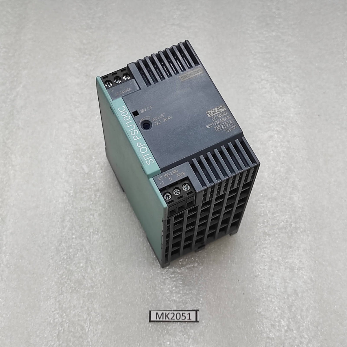SIEMENS SITOP PSU100C 6EP1 332-5BA10 POWER SUPPLY 24VDC