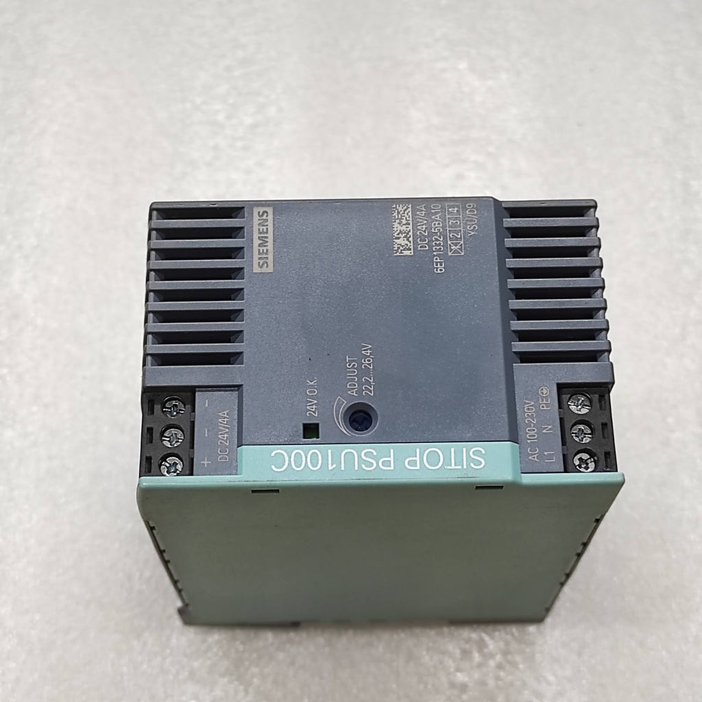 SIEMENS SITOP PSU100C 6EP1 332-5BA10 POWER SUPPLY 24VDC