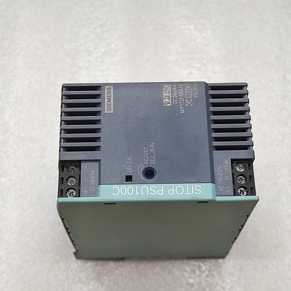 SIEMENS SITOP PSU100C 6EP1 332-5BA10 POWER SUPPLY 24VDC
