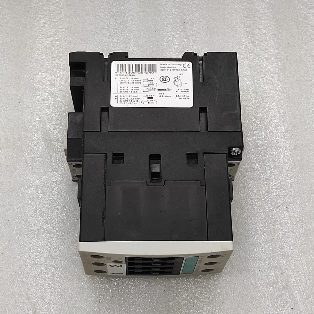 SIEMENS SRT1034-1B CONTACTOR