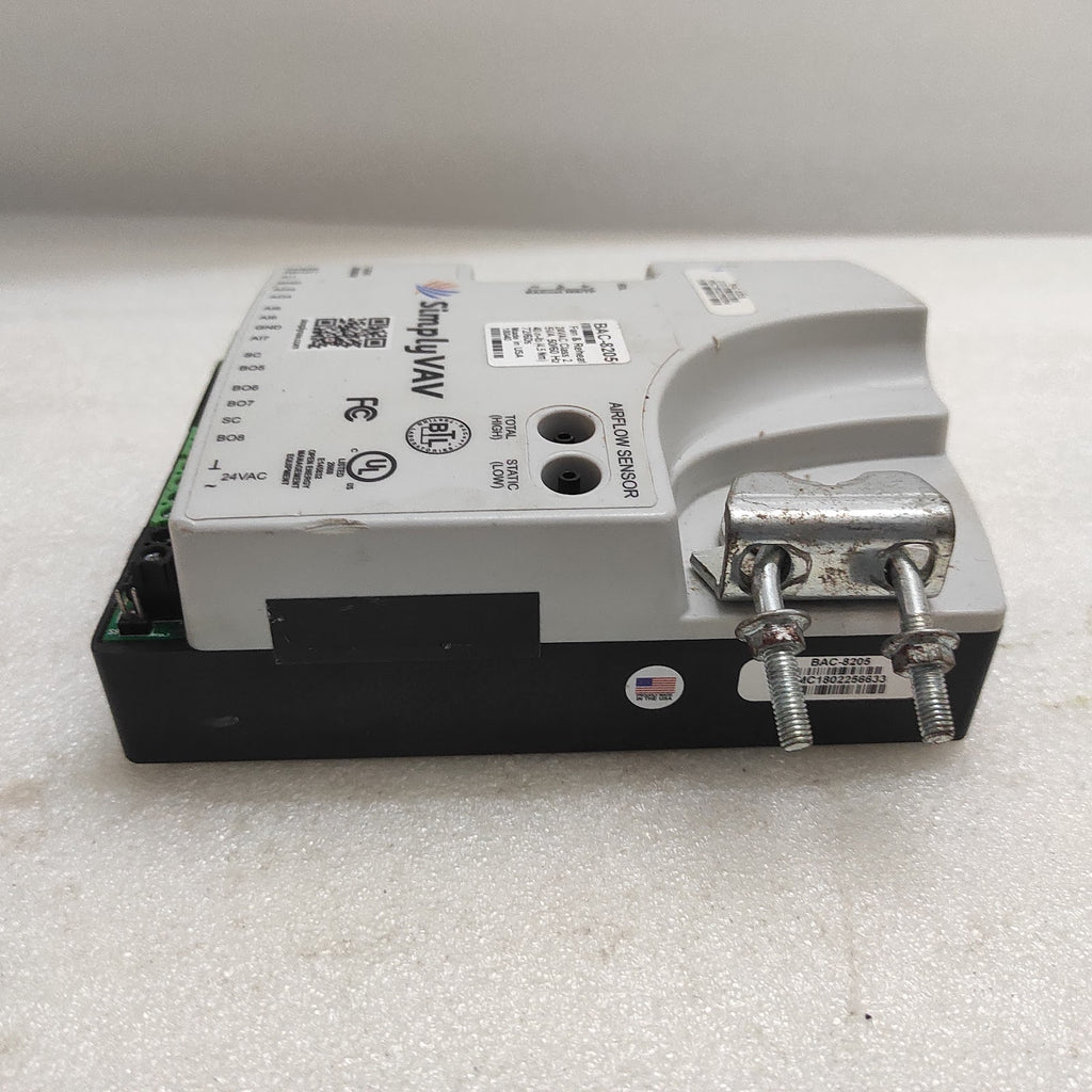 SIMPLY VAV BAC-8205 BACNET FAN AND REHEAT CONTROLLER 24VAC