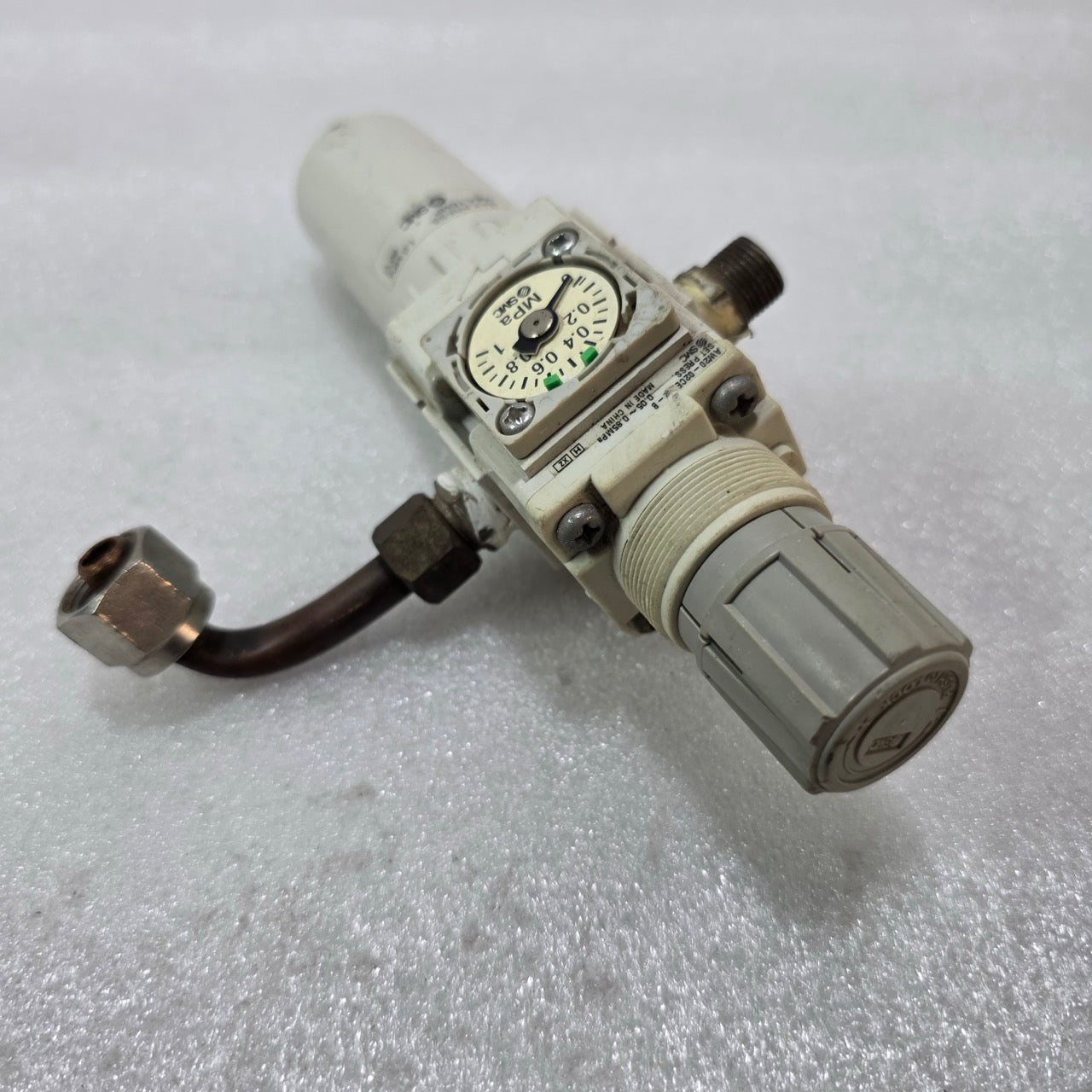 SMC AW25-F02-B FILTER REGULATOR 1.0 MPa MAX 60C 0.05-0.85MPa