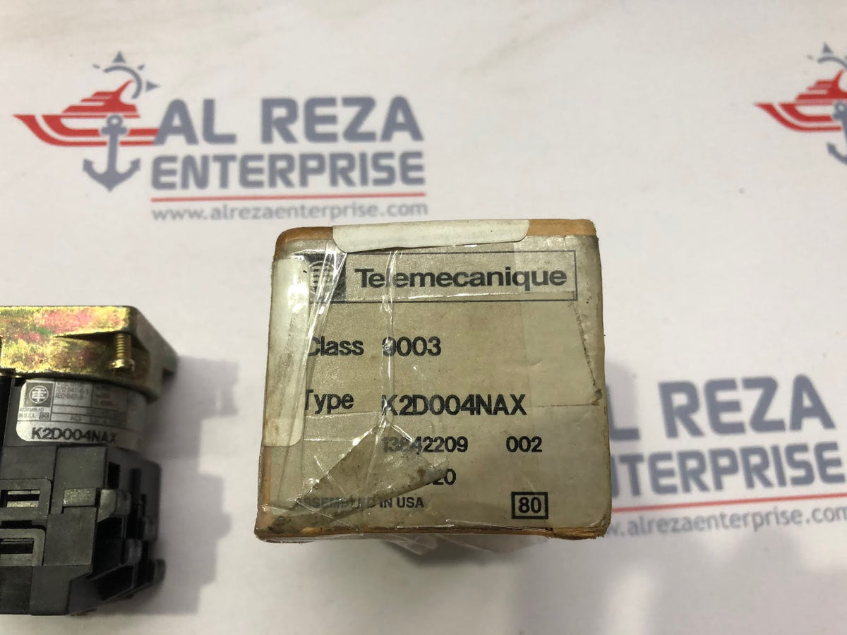 SQUARE D 9003K2D004NA CAM SWITCH TELEMECANIQUE K2D004NAX