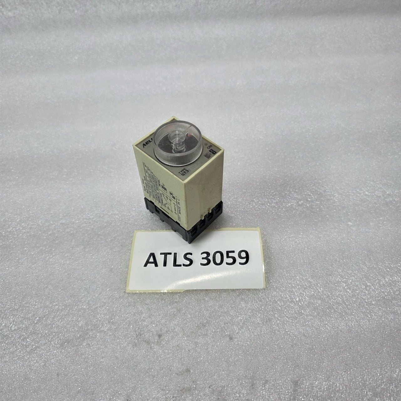ABLIFY ST3P A-D SUPER TIMER MULTI-RANGE 200-220V TIME RELAY PRE-OWNED