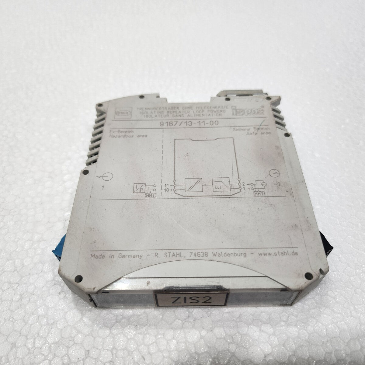 STAHL 9167/13-11-00 LOOP POWERED ISOLATING REPEATER