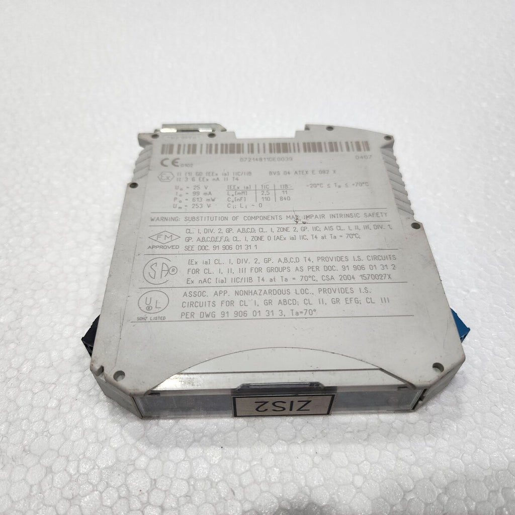STAHL 9167/13-11-00 LOOP POWERED ISOLATING REPEATER