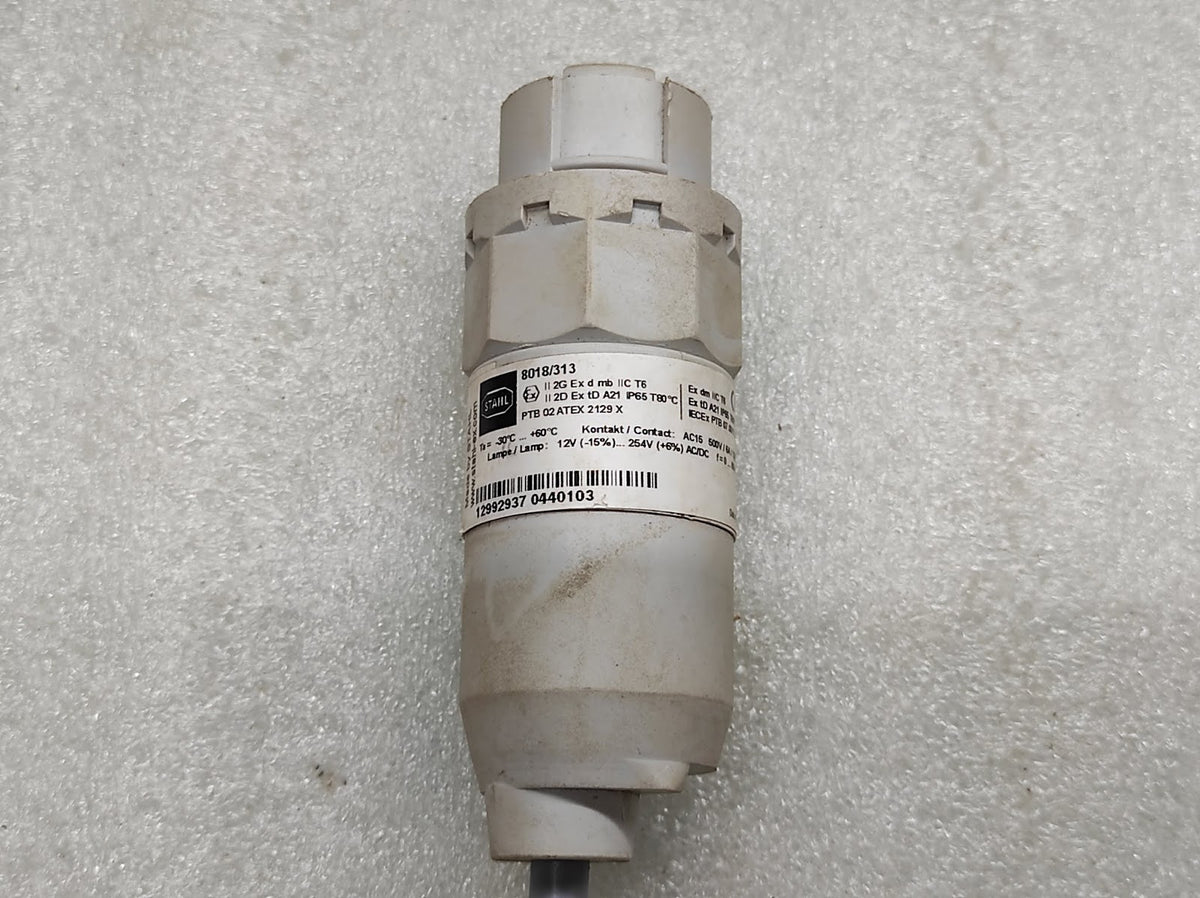 STAHL 8018/313 ILLUMINATED PUSH BUTTON