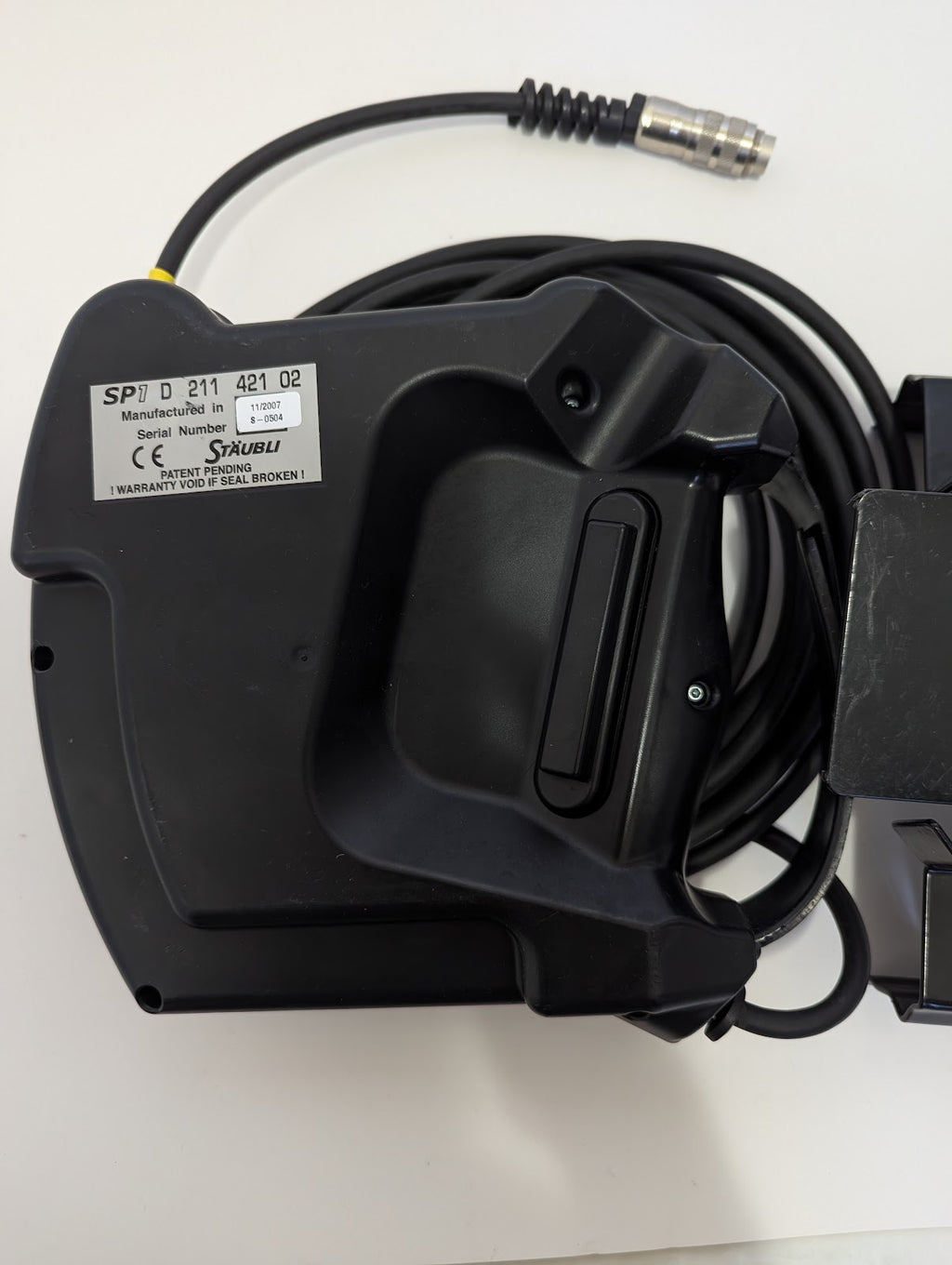 STAUBLI ROBOT CONTROL TEACH PENDANT SP1 D21142102