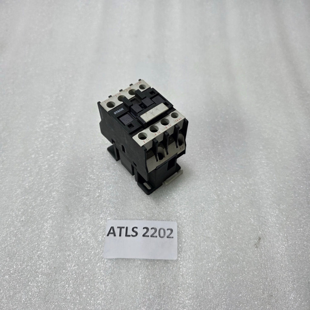 STECK S-D118A10M AC CONTACTOR 18A 3 POLE | COIL 220V 50/60HZ | 4–10KW MOTOR CONT