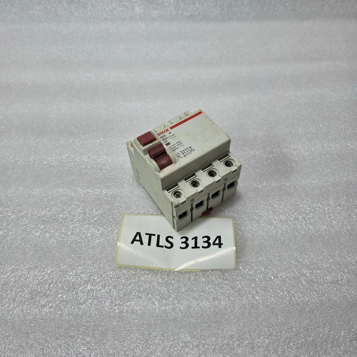 STECK SDR 4P 40A 30mA RCCB RESIDUAL CURRENT BREAKER 400V IEC 61008-1 PRE-OWNED