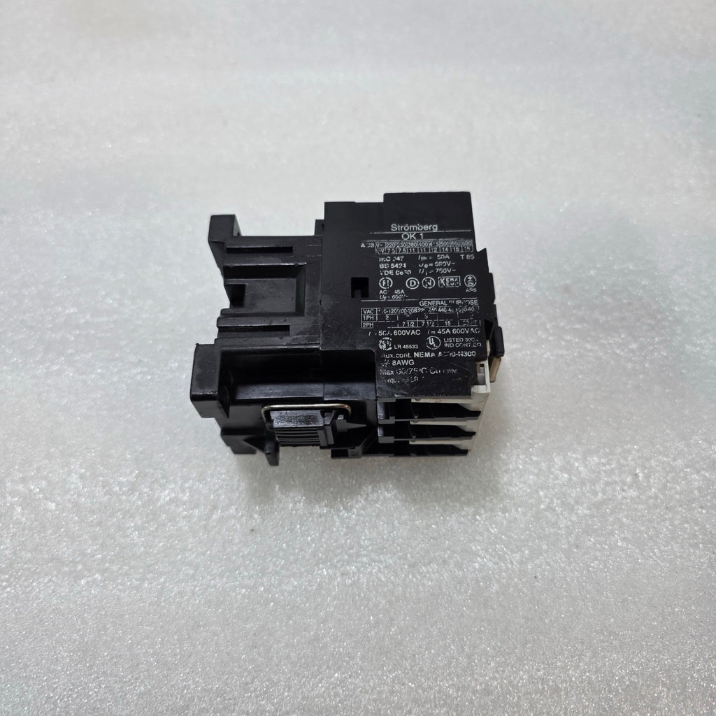STROMBERG OK1 CONTACTOR 50A 690V AC INDUSTRIAL MOTOR CONTACTOR WITH 240V COIL