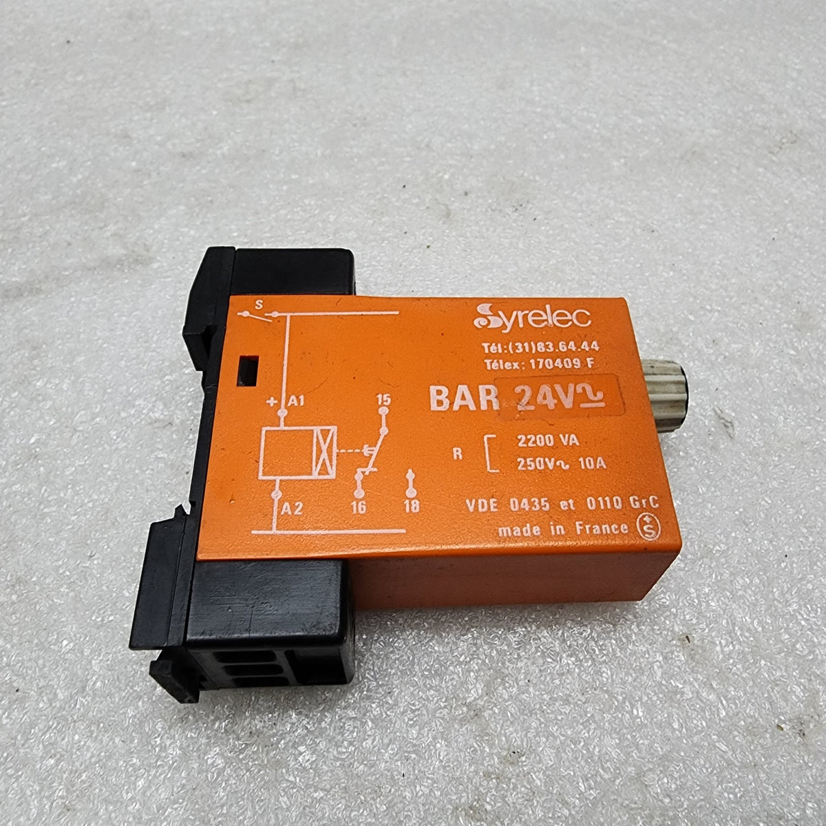 SYRELEC BAR TIMER RELAY 24VAC-DC