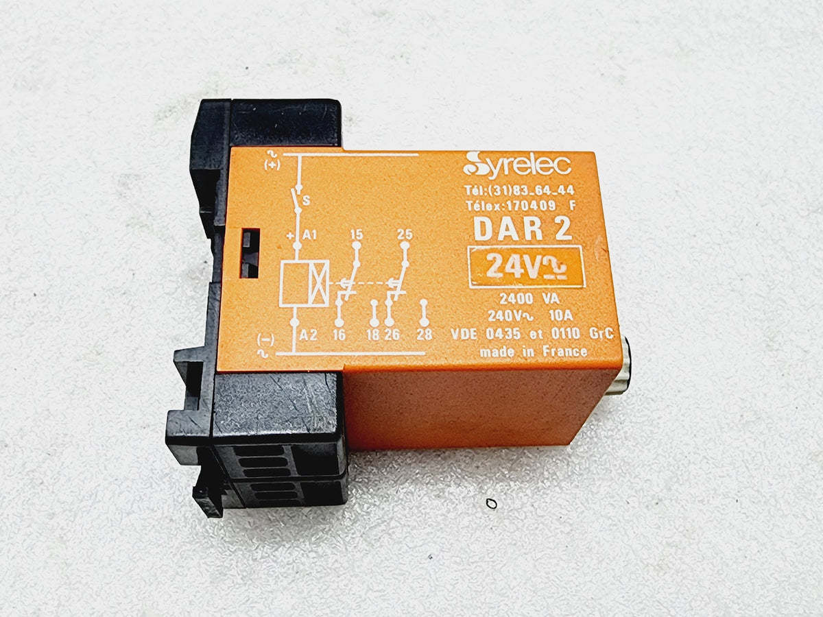 SYRELEC DAR2 TIMER RELAY 24VAC-DC