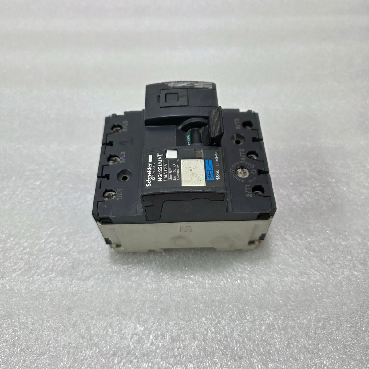 SE NG125 LMA 3P 63A MA CURVE CIRCUIT BREAKER 18886 MOTOR PRE-OWNED