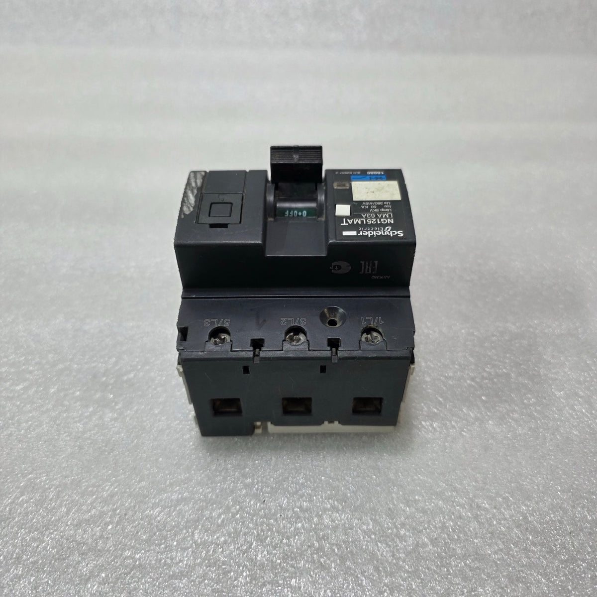 SE NG125 LMA 3P 63A MA CURVE CIRCUIT BREAKER 18886 MOTOR PRE-OWNED