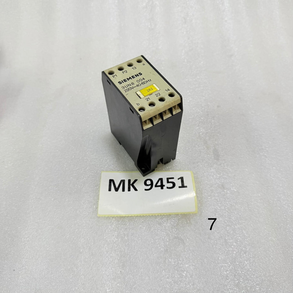 Siemens 3UN8004 PTC Thermistor Motor Protection Relay