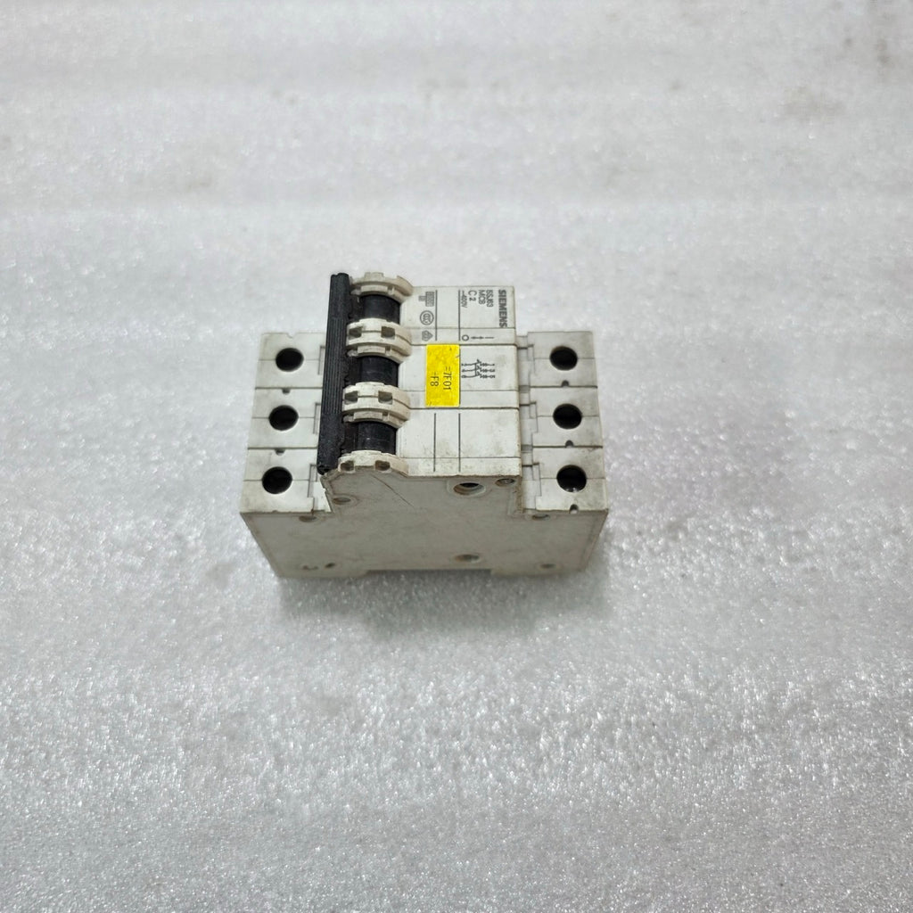 SIEMENS 5SJ63 2A 3-POLE TYPE C MCB 400V 6kA INDUSTRIAL CIRCUIT BREAKER