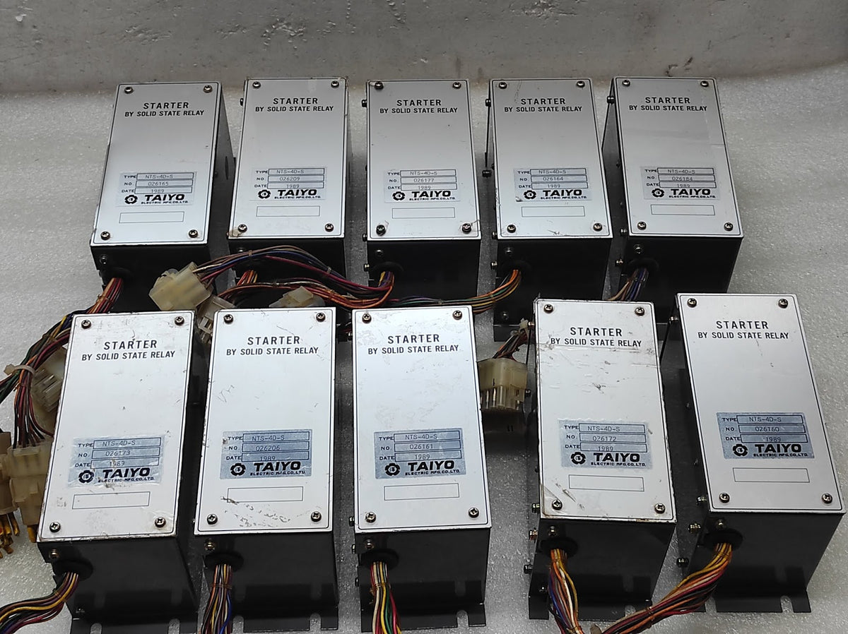 TAIYO NTS-4D-S STARTER BY SOLID STATE RELAY