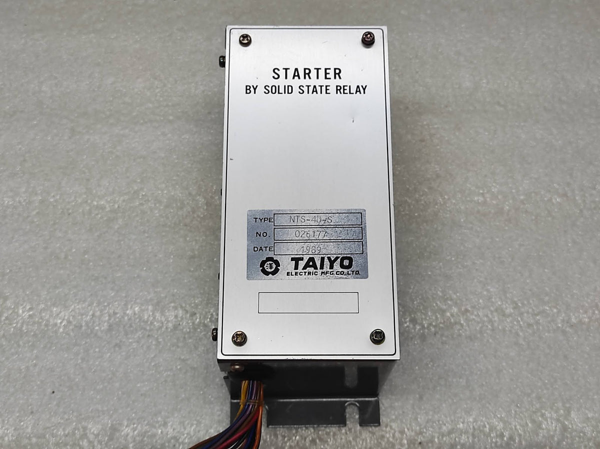 TAIYO NTS-4D-S STARTER BY SOLID STATE RELAY