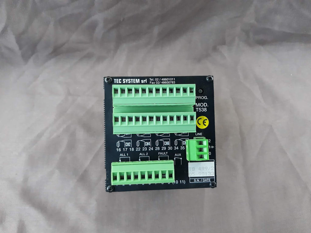 Tec System T-538 Protection Relay T538