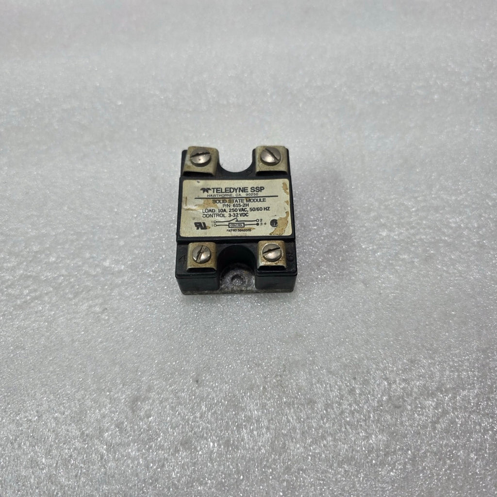 TELEDYNE SSP 615-2H SOLID STATE RELAY MODULE 10A 250VAC 3-32VDC CONTROL SSR USA