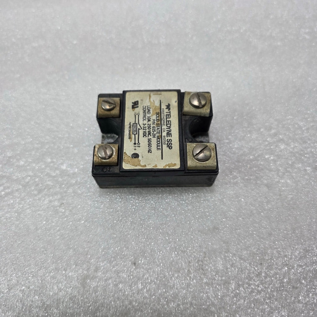 TELEDYNE SSP 615-2H SOLID STATE RELAY MODULE 10A 250VAC 3-32VDC CONTROL SSR USA