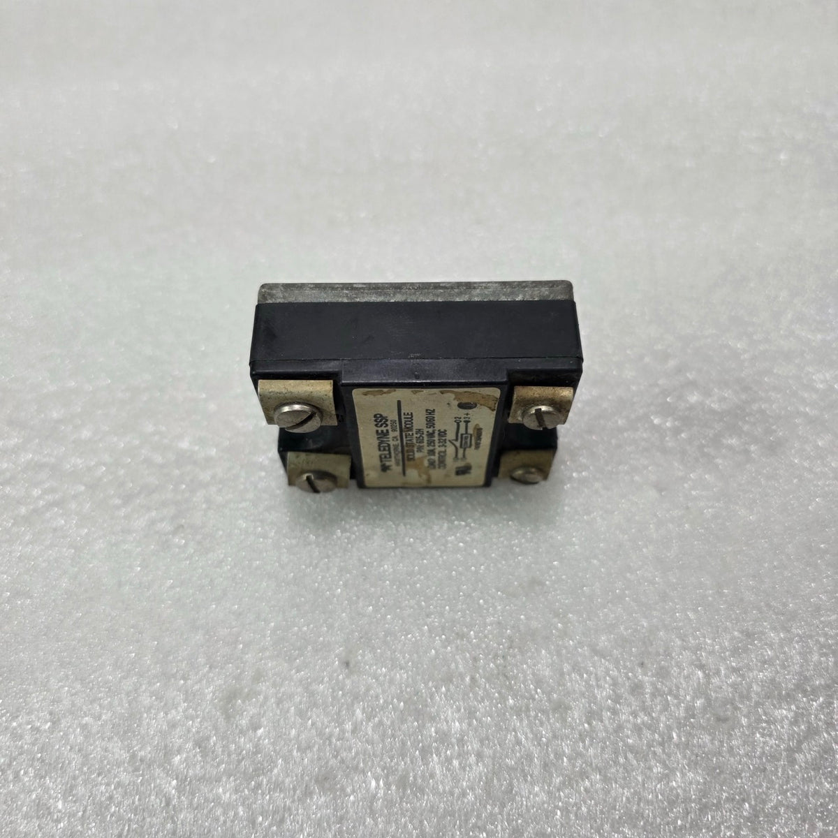 TELEDYNE SSP 615-2H SOLID STATE RELAY MODULE 10A 250VAC 3-32VDC CONTROL SSR USA