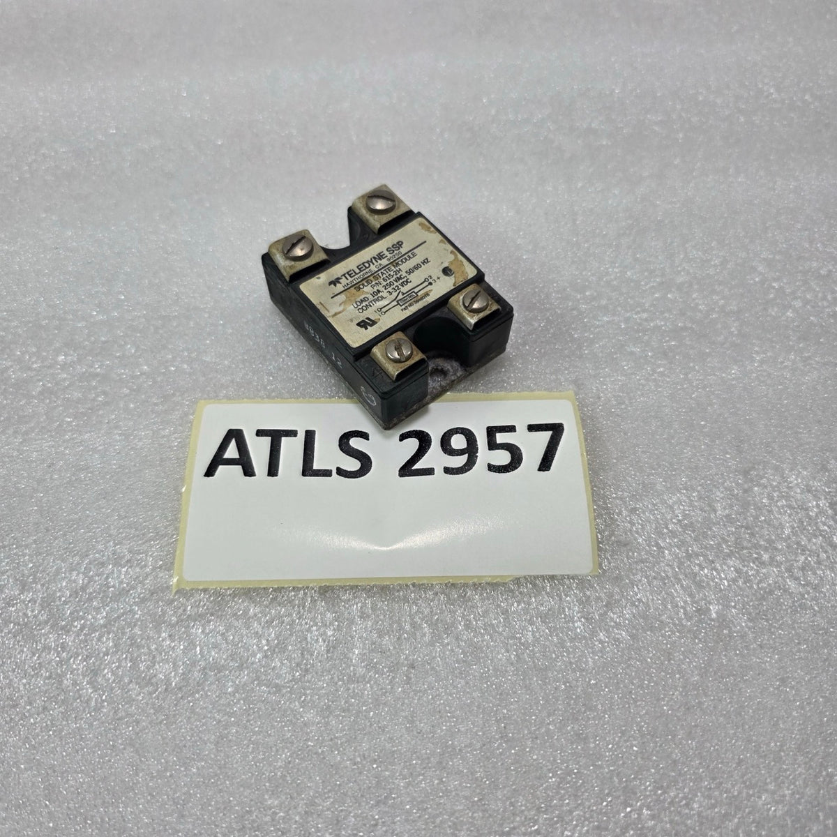 TELEDYNE SSP 615-2H SOLID STATE RELAY MODULE 10A 250VAC 3-32VDC CONTROL SSR USA