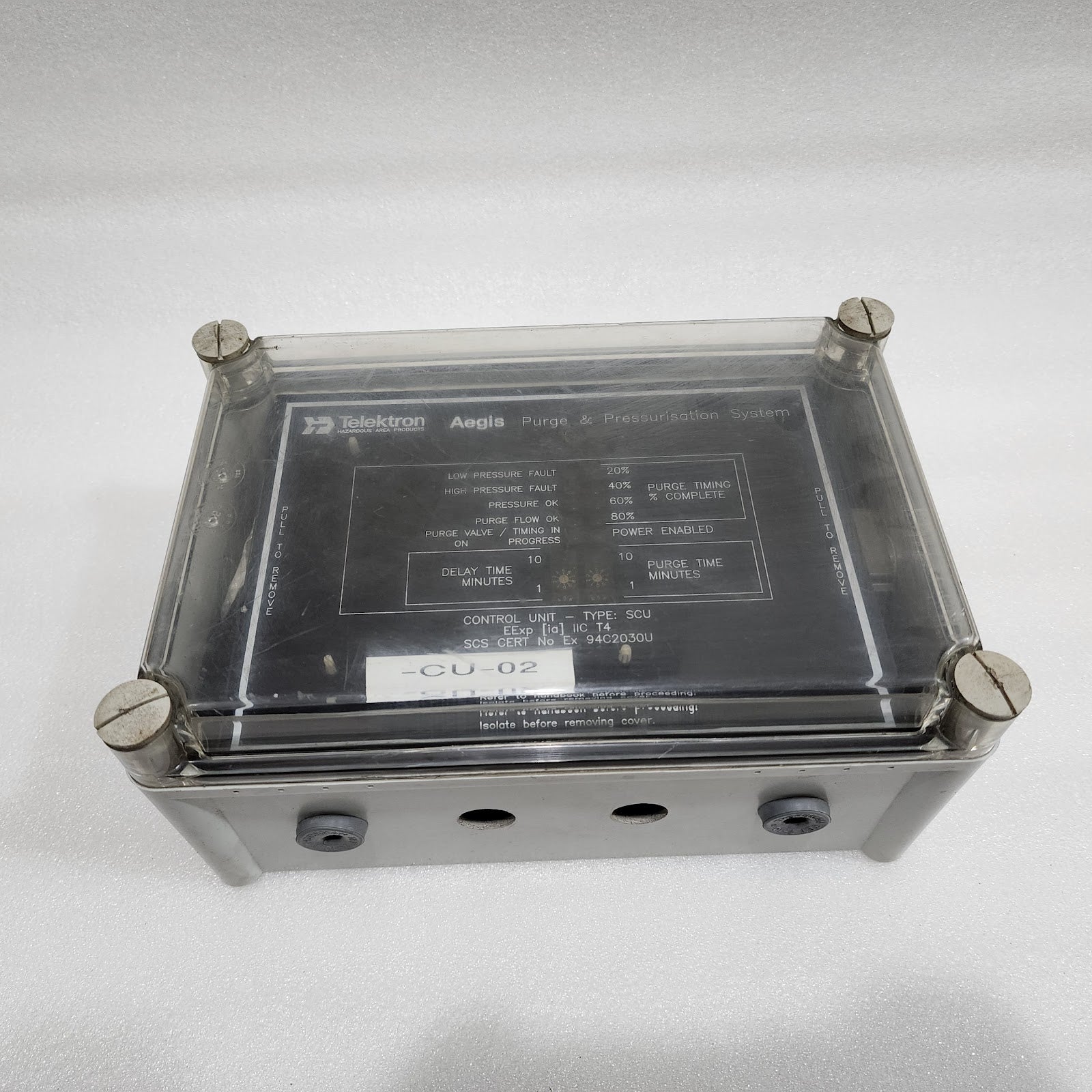 TELEKTRON AEGIS SCU PURGE & PRESSURISATION SYSTEM 94C2030U