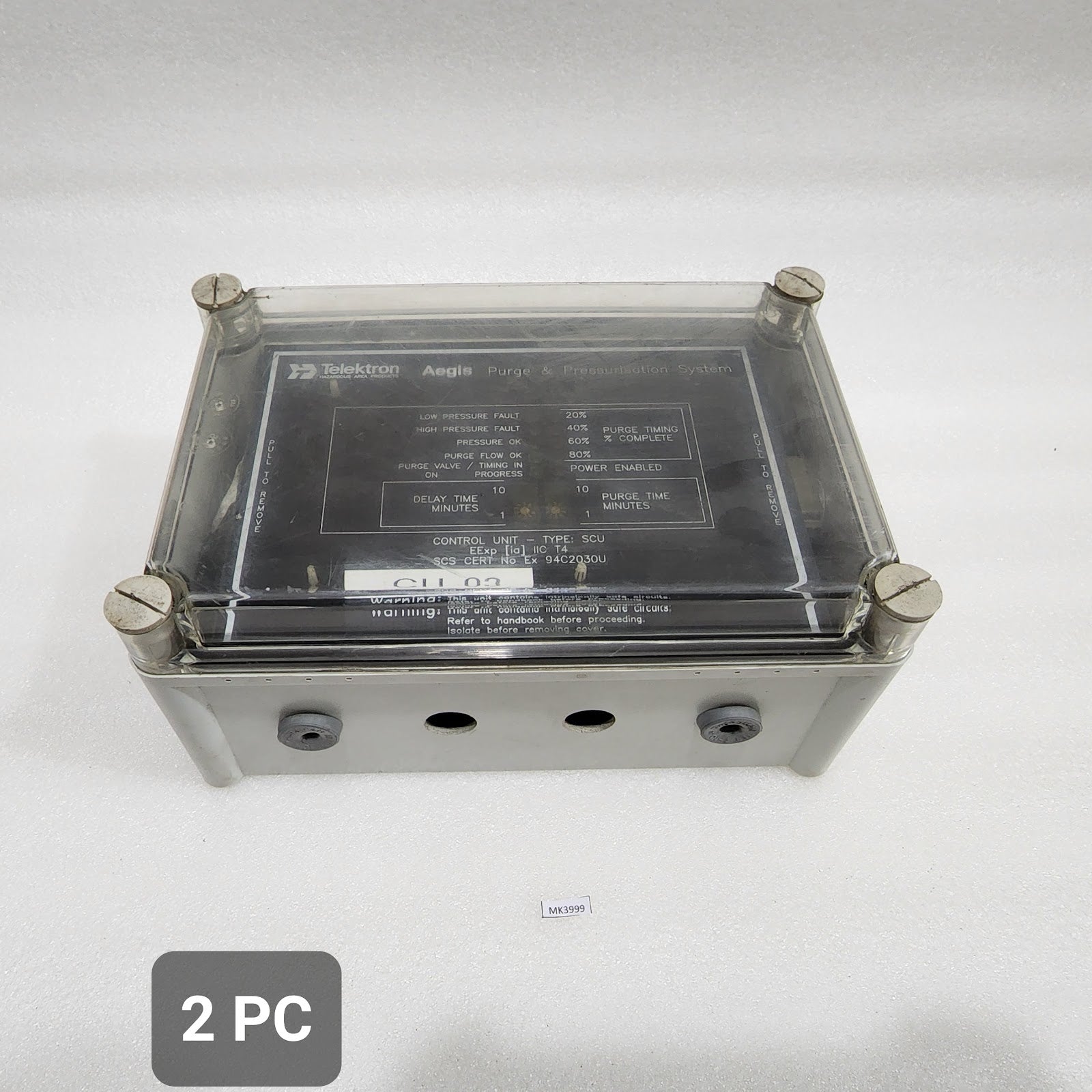 TELEKTRON AEGIS SCU PURGE & PRESSURISATION SYSTEM 94C2030U