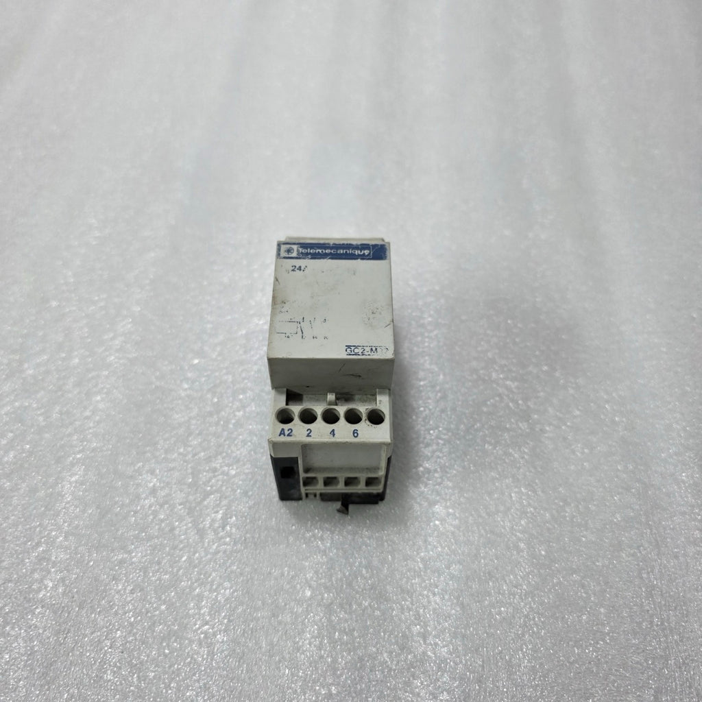 TELEMECANIQUE GC2-M32 CONTACTOR RELAY 24V COIL DIN RAIL MOUNT INDUSTRIAL CONTROL