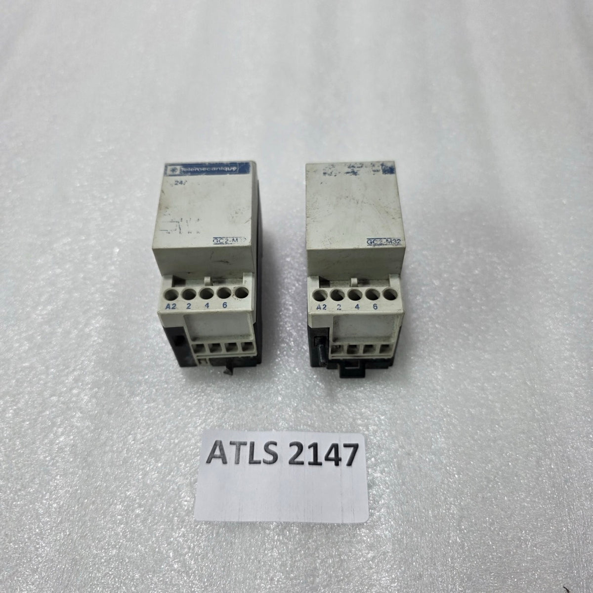 TELEMECANIQUE GC2-M32 CONTACTOR RELAY 24V COIL DIN RAIL MOUNT INDUSTRIAL CONTROL