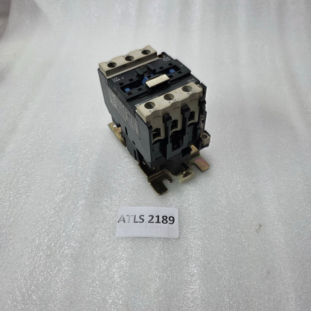 TELEMECANIQUE LC1D65 11 CONTACTOR – 65A AC3, 200–220V COIL, 1NO+1NC AUXILIARY, 3